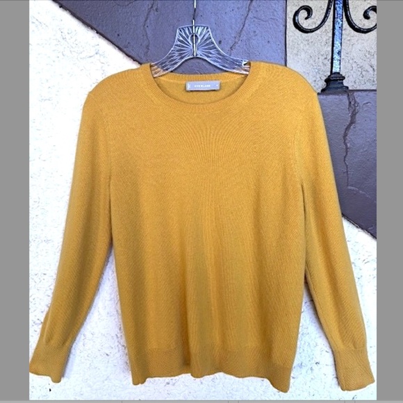 EVERLANE Womens Stretch Cashmere Pullover Sweater EUC/sz M - Picture 3 of 16